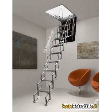 Loft ladder insulated ROMA